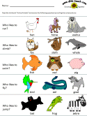 story worksheet