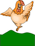 five little chickens