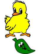 five little chickens