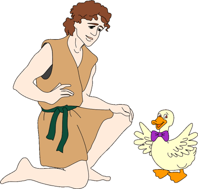 Beauty and the Beast: prince and duck
