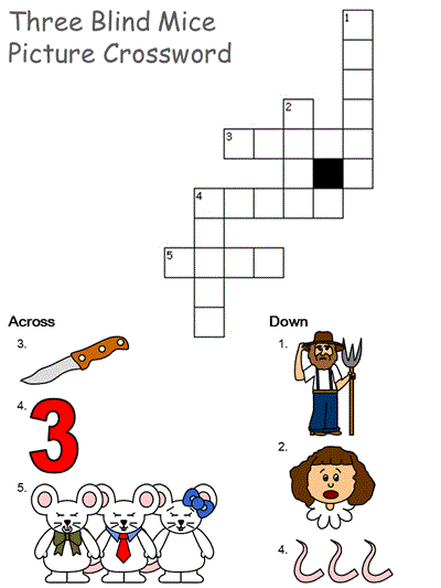 Thumbelina Crossword