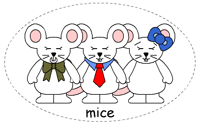 printable felt board characters for Three Blind Mice