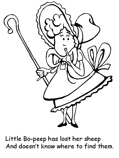 coloring page - First Two Lines