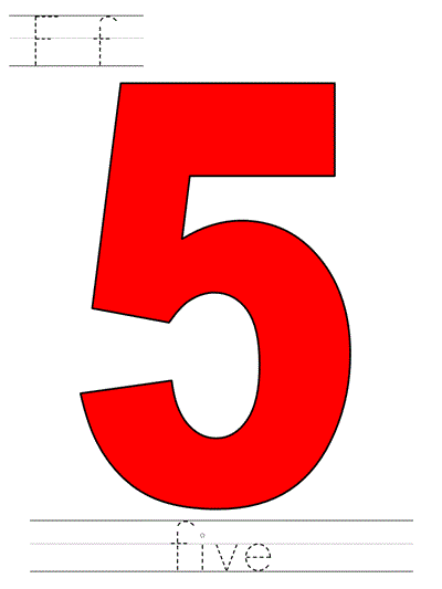 Printable print practice worksheet - Ff five