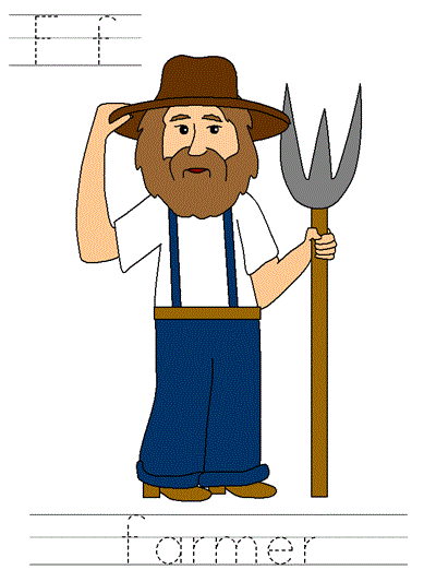 Three Blind Mice Learn to Print worksheet - Ff farmer