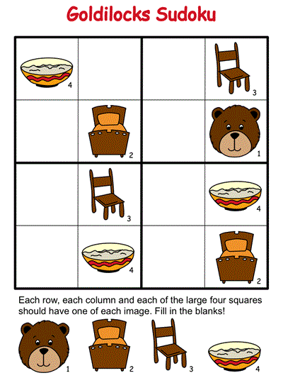 Goldilocks Sudoku Puzzles