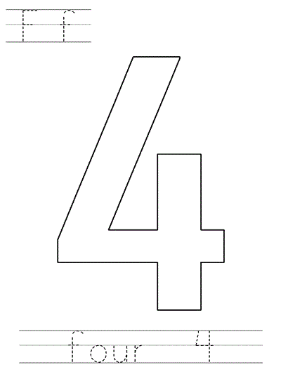 Learn to Print coloring page - Ff four