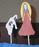 printable felt board characters for Pussycat, Pussycat where have you been