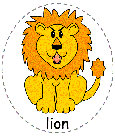 printable felt board characters for Going on a Lion Hunt
