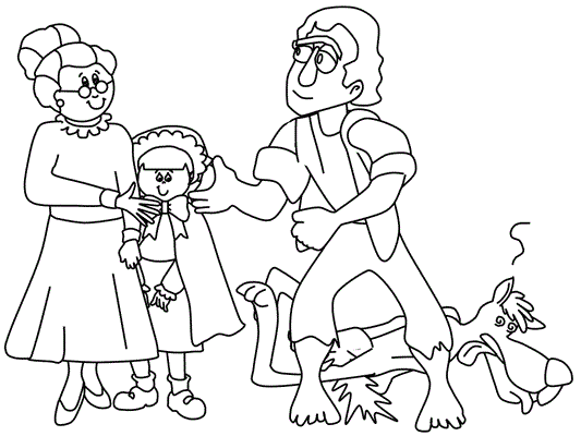 Coloring page - Thank You