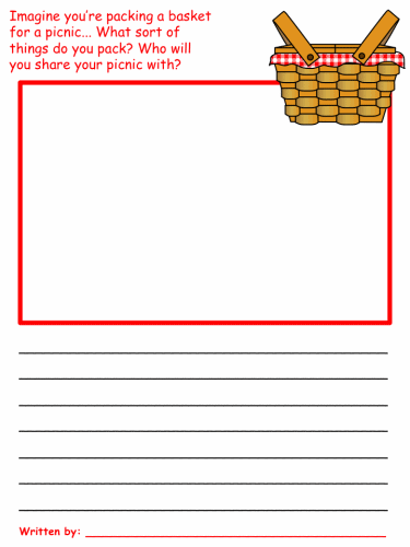 Little Red Riding Hood Draw and Write Worksheets