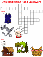 Little Red Riding Hood Crossword Puzzles