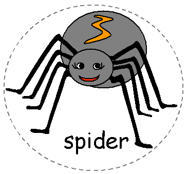 printable felt board characters for Little Miss Muffet