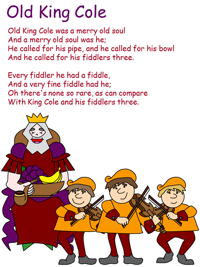 Old King Cole coloring page