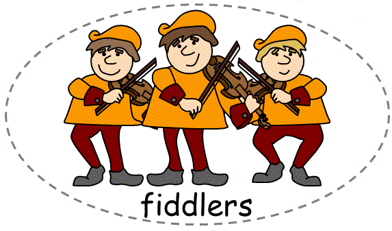 printable felt board characters for Old King Cole