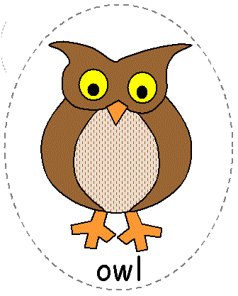 printable felt board characters for Owl and the Pussycat