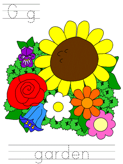 Learn to Print coloring page - Gg garden