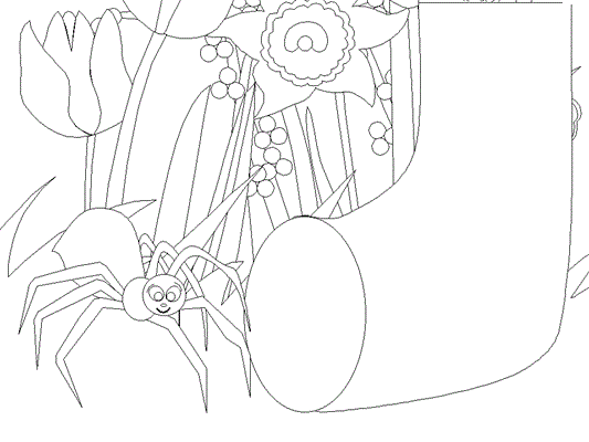 Coloring page - Nursery Rhyme Coloring Page 1