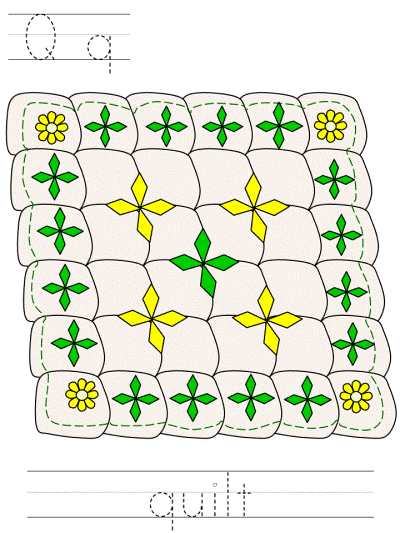 Qq quilt tracer page