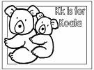 Download Letter K Coloring Pages