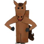 horse toilet paper roll craft