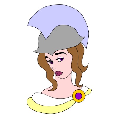 Athena the goddess of war