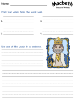 write a sentence