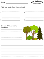 write a sentence