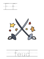 Printable print practice worksheet - Ff feud